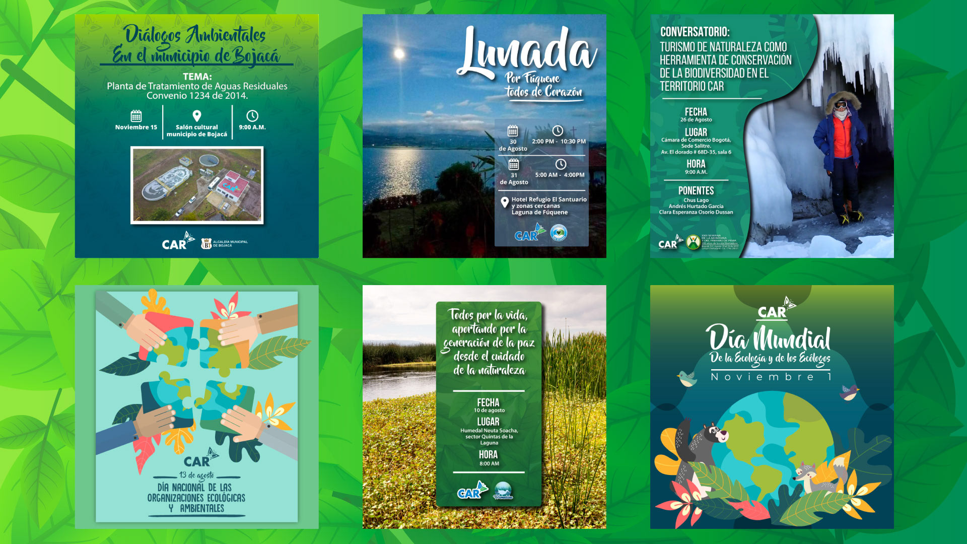 Piezas de Facebook e Instagram de CAR, tanda 3