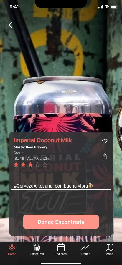 Ficha recomendada, Coconut Milk Stout
