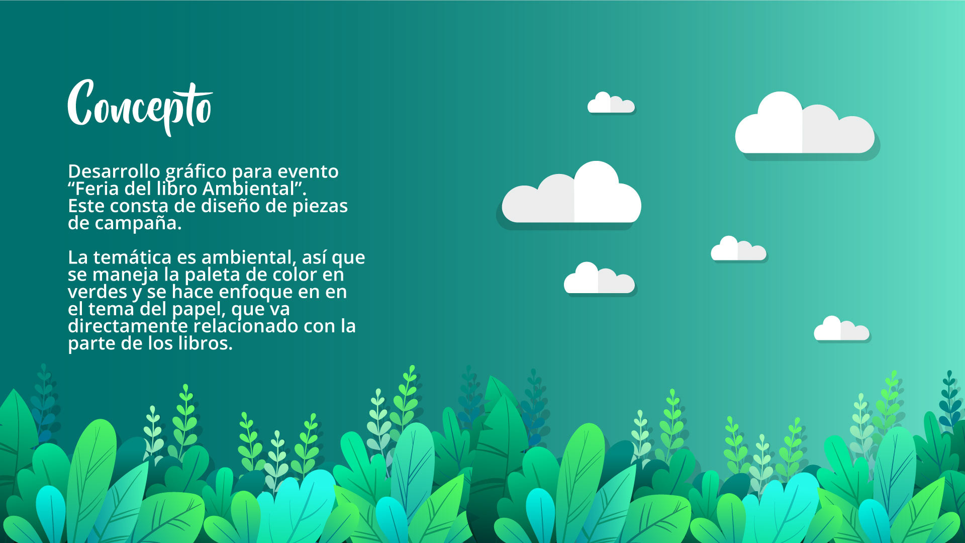 Concepto del proyecto VII Feria del Libro Ambiental