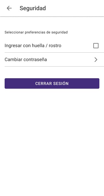 Configuración, seguridad
