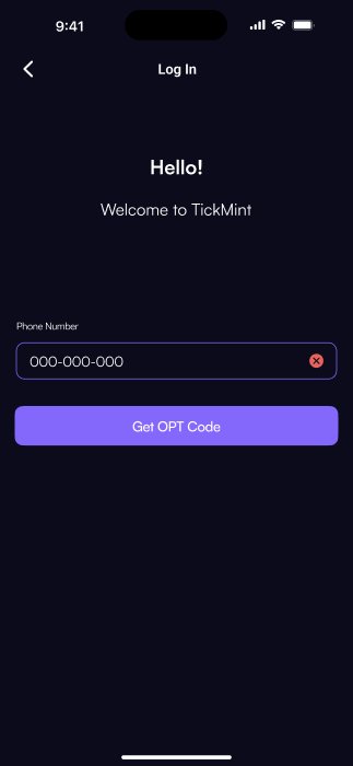Verificación OTP, paso 1